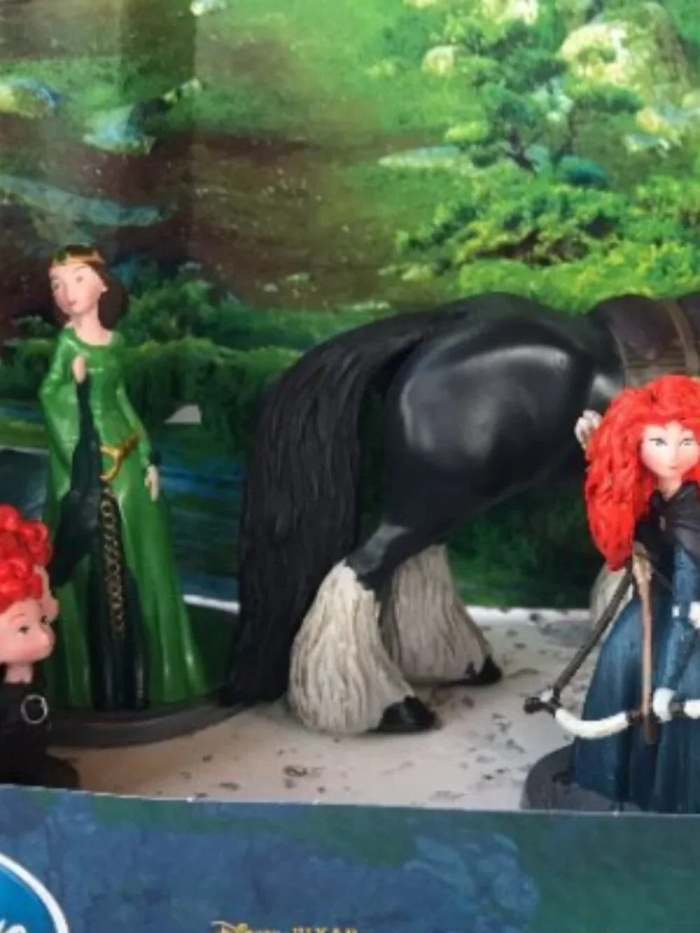 Disney Store Pixar Brave Merida Figurine Set Brand New Unopened